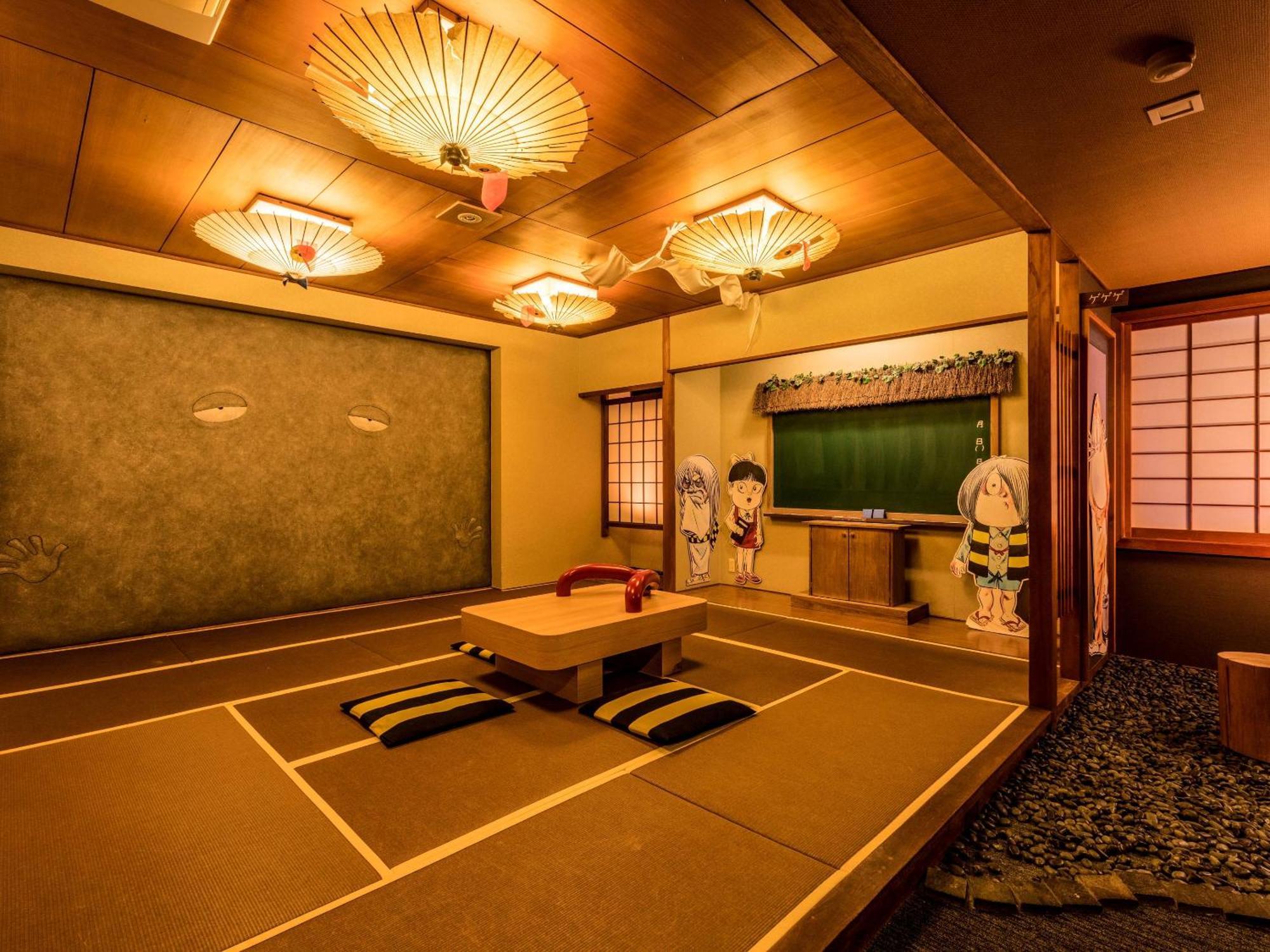 Ooedo Onsen Monogatari Kaike Hotell Yonago Exteriör bild