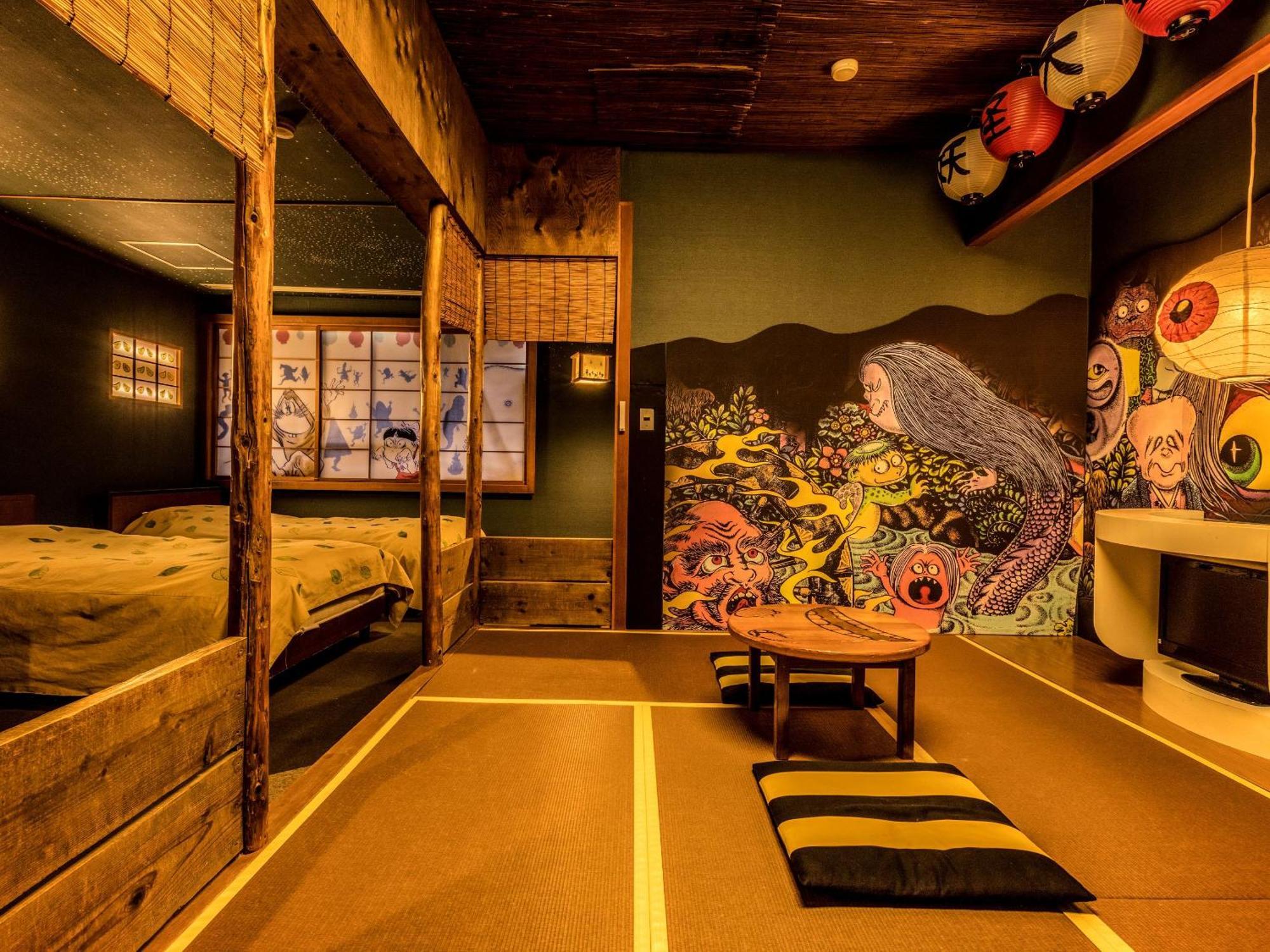 Ooedo Onsen Monogatari Kaike Hotell Yonago Exteriör bild