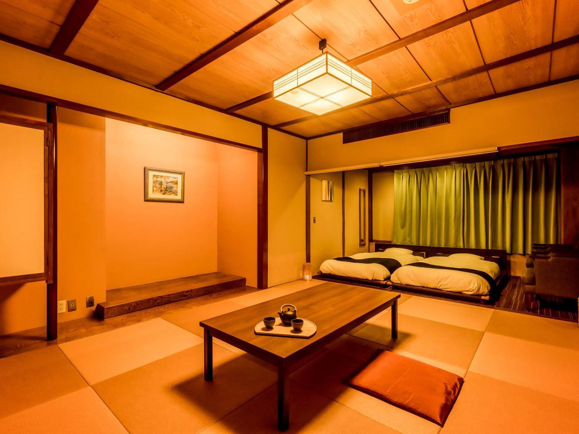 Ooedo Onsen Monogatari Kaike Hotell Yonago Rum bild